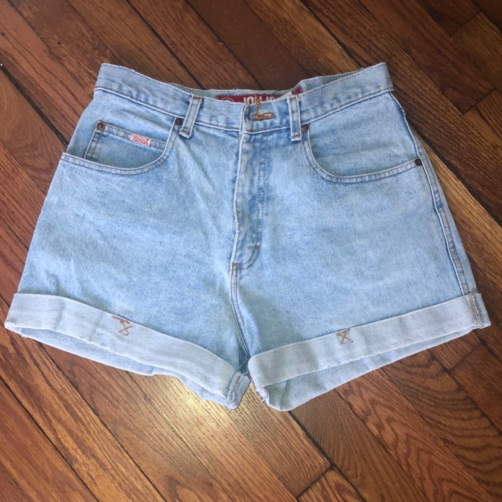 Jou Jou Denim Mom Shorts